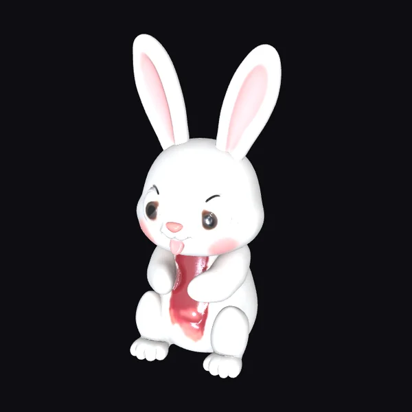 Cute Rabbit Emoticon