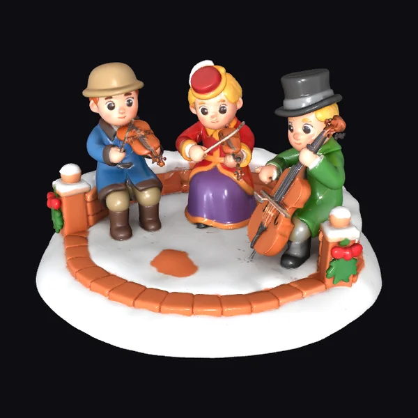 Winter Music Trio Scene