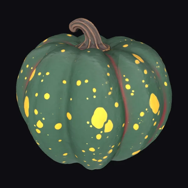 Green Speckled Pumpkin