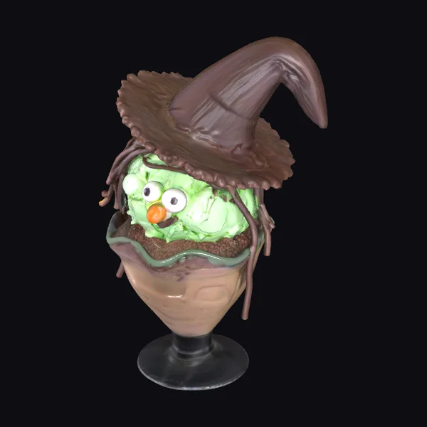 Witchy Sundae Dessert