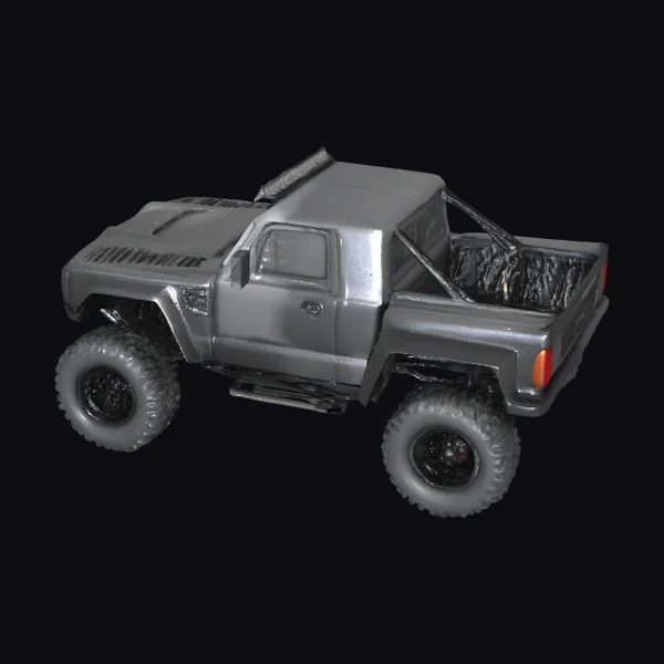 Matte Black Baja Truck