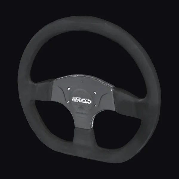 Black Racing Steering Wheel