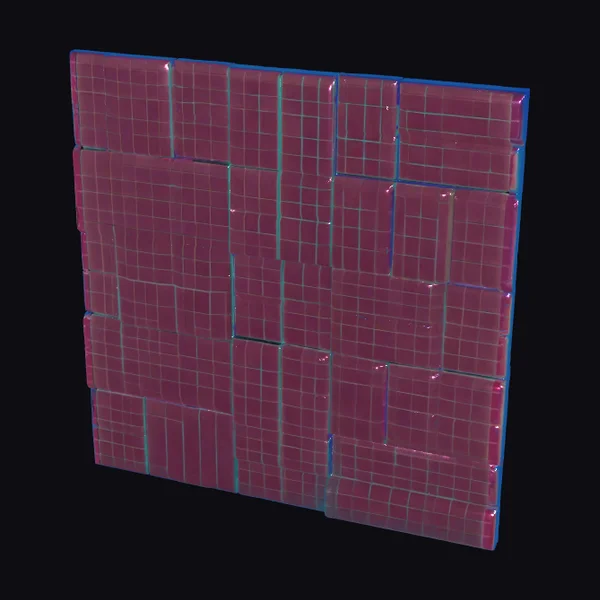 Rectangular Wall Tile Panel