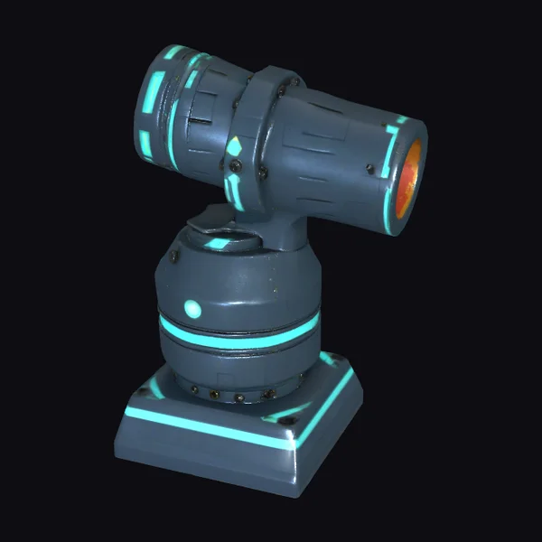 Glowing Turret Cannon