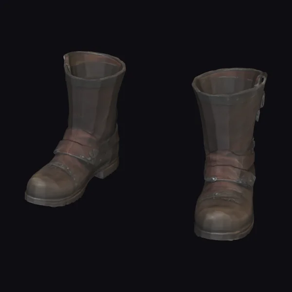 Medieval Heroic Leather Boots