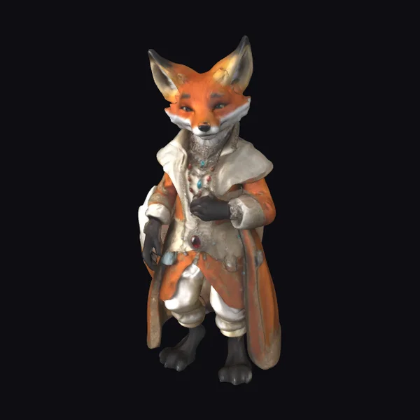 Anthropomorphic Fox Nobleman