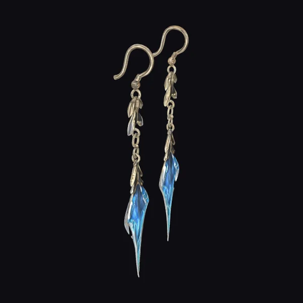 Azure Lightning Earrings