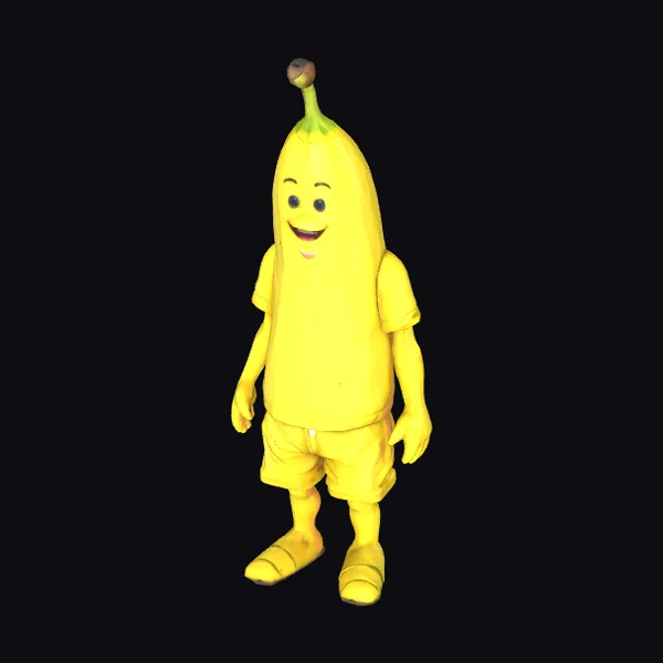 Yellow Banana Character