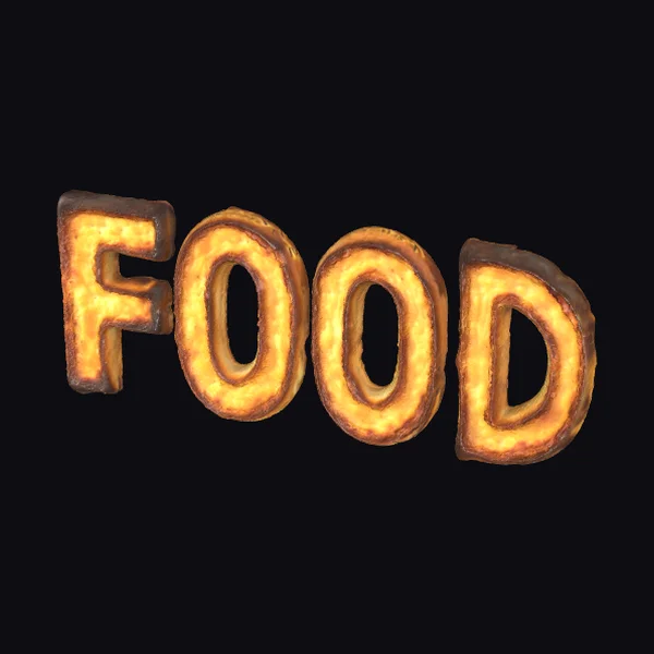 Toasted Bread Letters