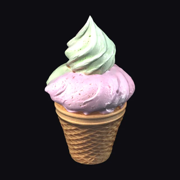 Triple Flavor Ice Cream