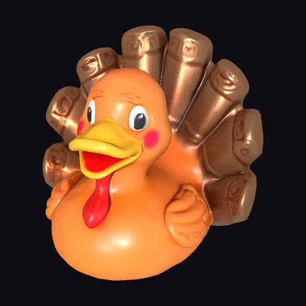 Rubber Turkey Duck