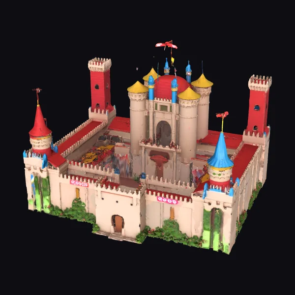 Colorful Medieval Castle
