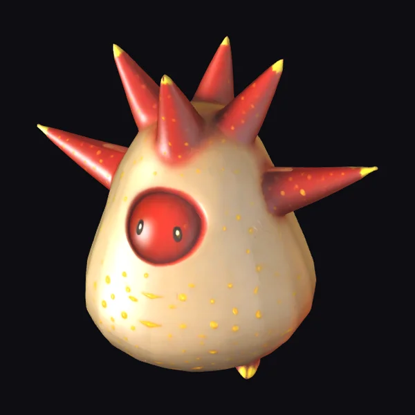 Spiky Beige Creature