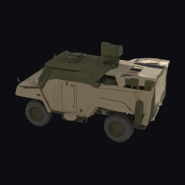 Military Command Center Vehicle
