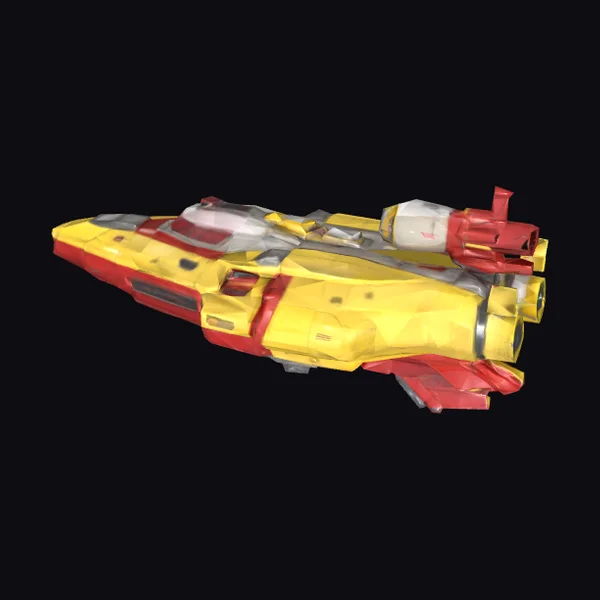 Yellow Red Cargo Starhawk