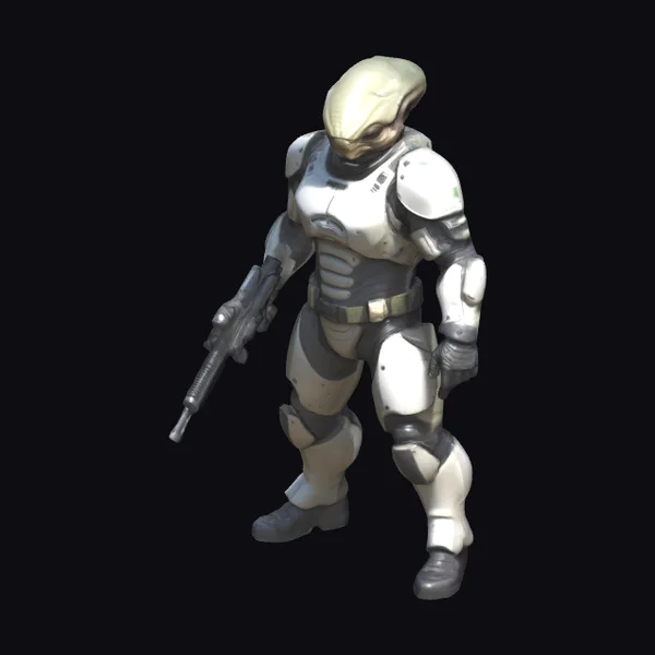 Alien Mercenary Suit