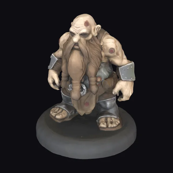 Zombie Dwarf Warrior