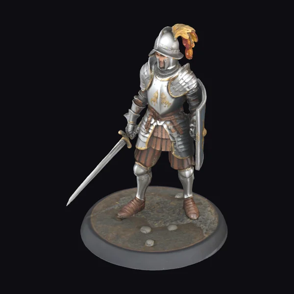 Armored Conquistador Figurine