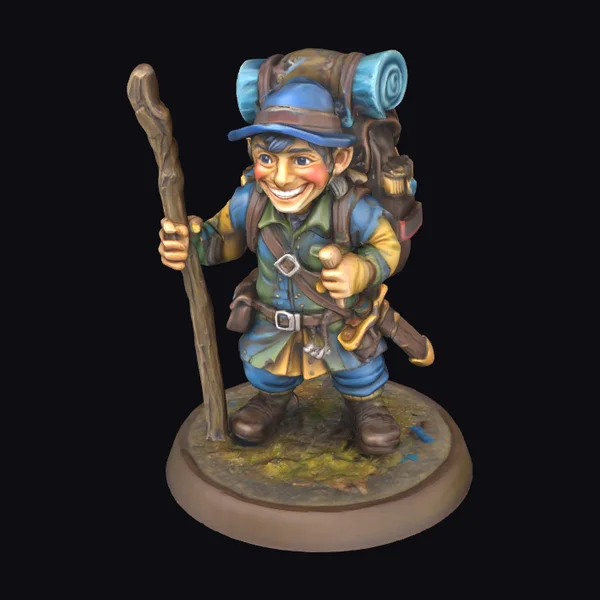 Traveling Halfling Adventurer