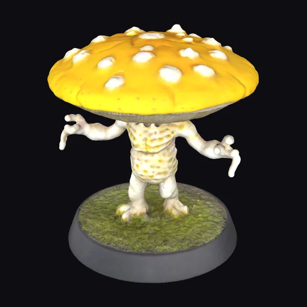 Yellow Spotted Fungal Creature