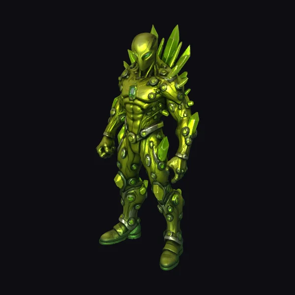 Emerald Crystal Guardian