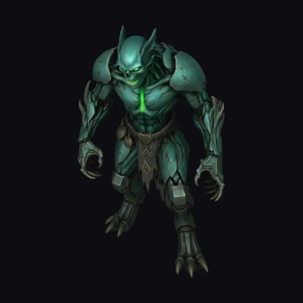 Cyber Emerald Warlord