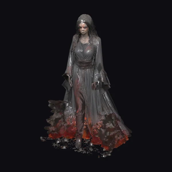 Ashborn Witch Figurine