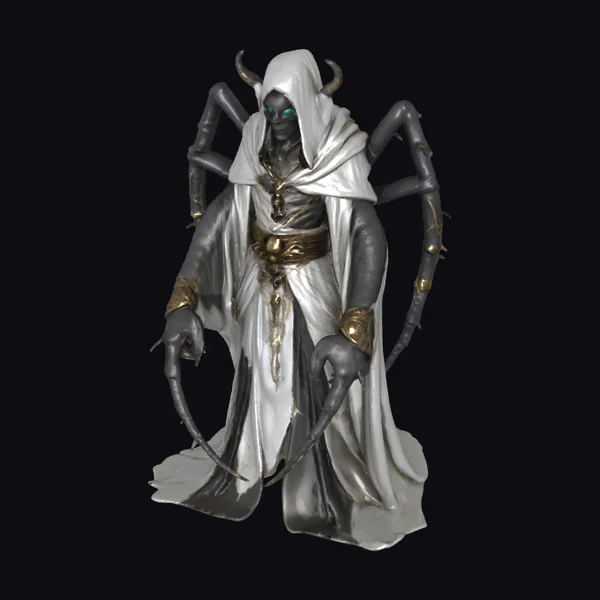 Spider Wizard in Robes