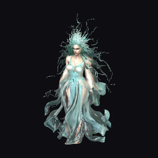 Water Sorceress Figurine