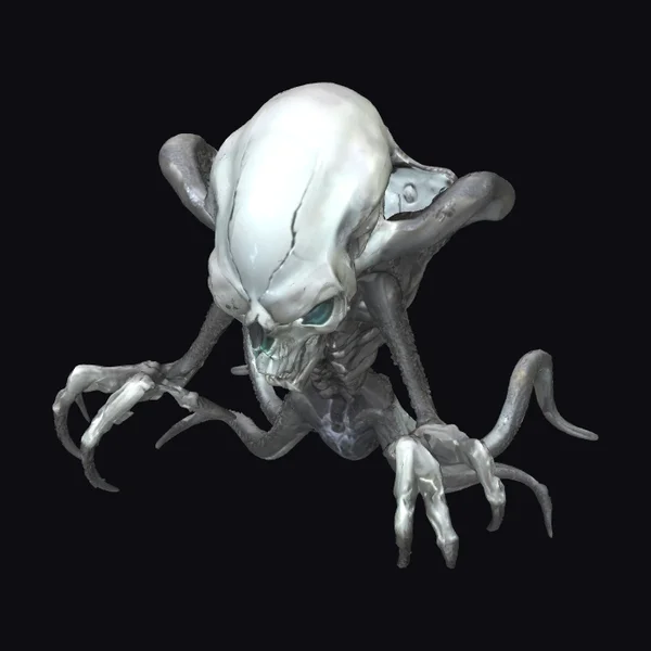 Alien Creature Tentacled Being