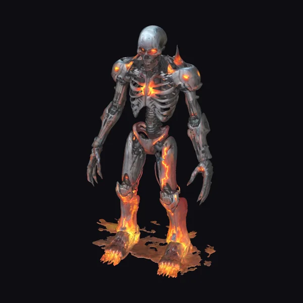 Undead Cyborg Skeleton