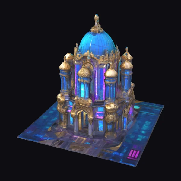 Futuristic Baroque Dome