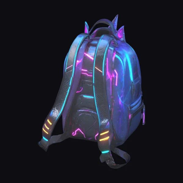 Neon Unicorn Backpack