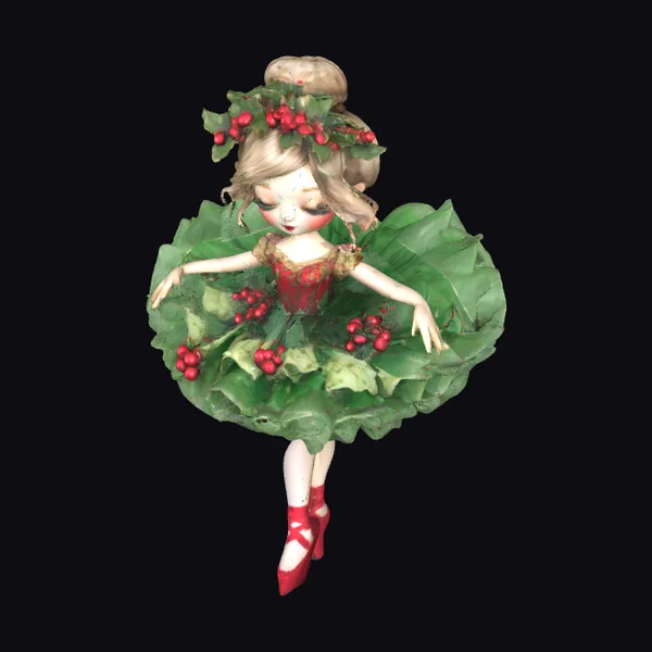 Holly Ballerina Figurine