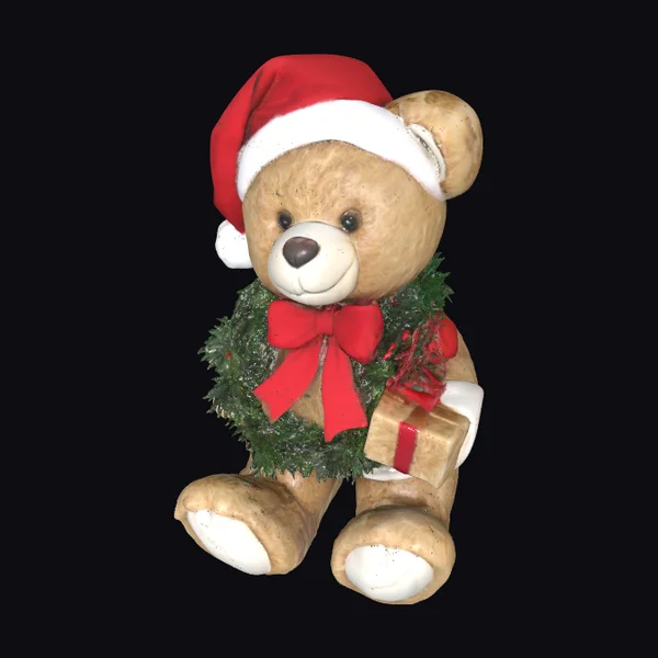 Christmas Teddy Bear Gift