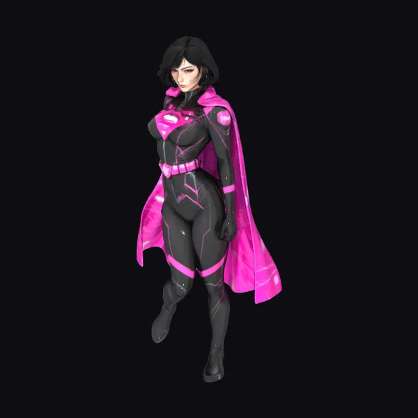 Asian Heroic Female Figure