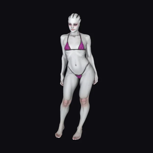 Alien Female in Bikini