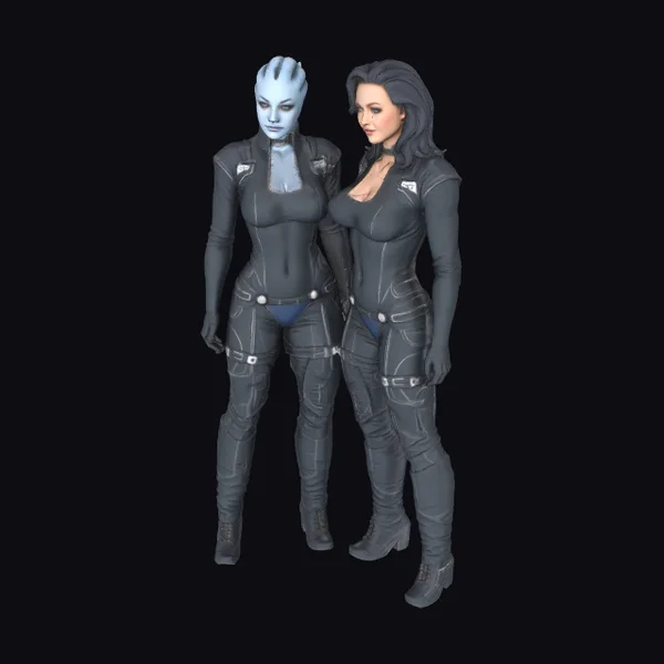 Alien and Human Females