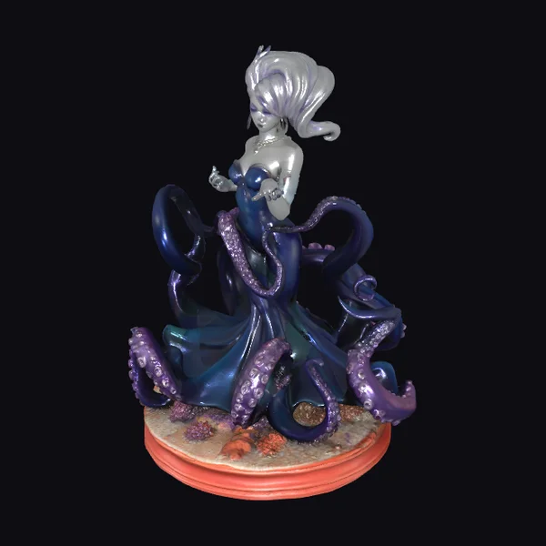 Mermaid with Tentacles Sculpture