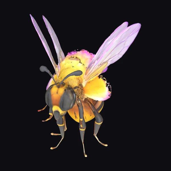 Bee Flower Hybrid Creature