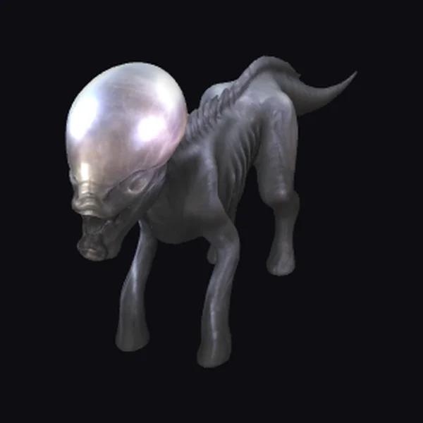 Alien Canine Creature