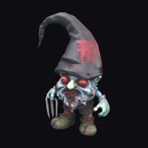 Zombie Gnome Figurine