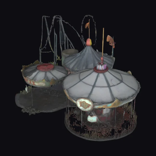 Abandoned Amusement Park Rides