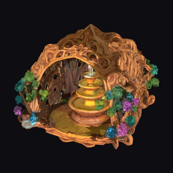 Wooden Polished Carved Emblem