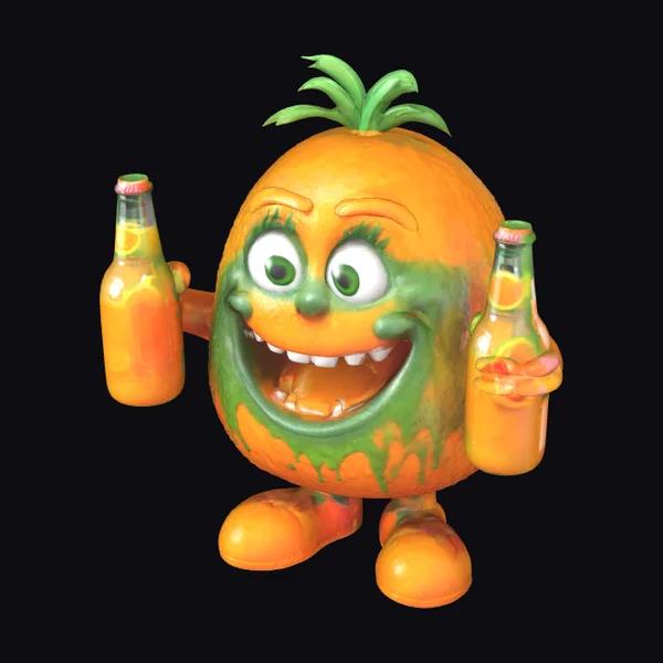 Orange Soda Character
