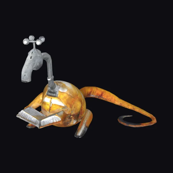 Armadillo Faucet Sculpture