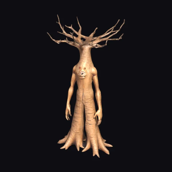 Anthropomorphic Baobab Tree