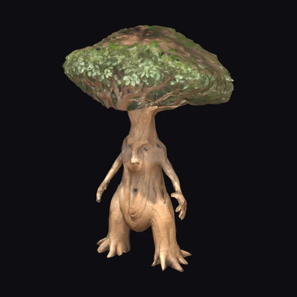 Anthropomorphic Baobab Tree