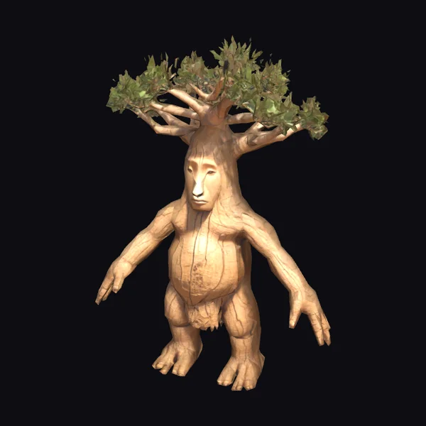 Anthropomorphic Baobab Tree