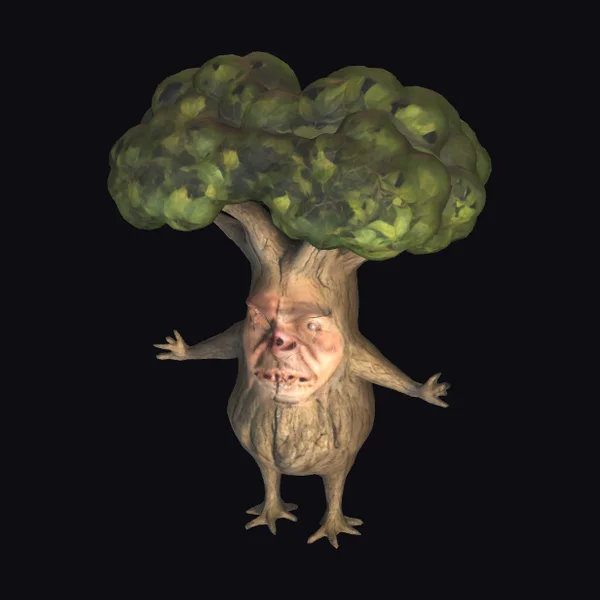 Anthropomorphic Tree Creature